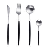 Set of stainless steel cutlery Tableware Fork Spoon