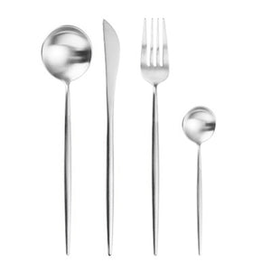 Set of stainless steel cutlery Tableware Fork Spoon