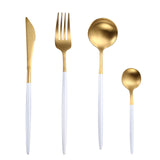 Set of stainless steel cutlery Tableware Fork Spoon