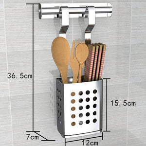 Stainless steel kitchen rack, DIY kitchen holder organizer